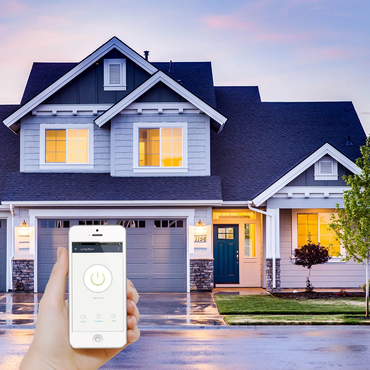 Costway 4pcs Smart Sockets Mini Wifi Smart Plug Outlet Remote Home Appliances