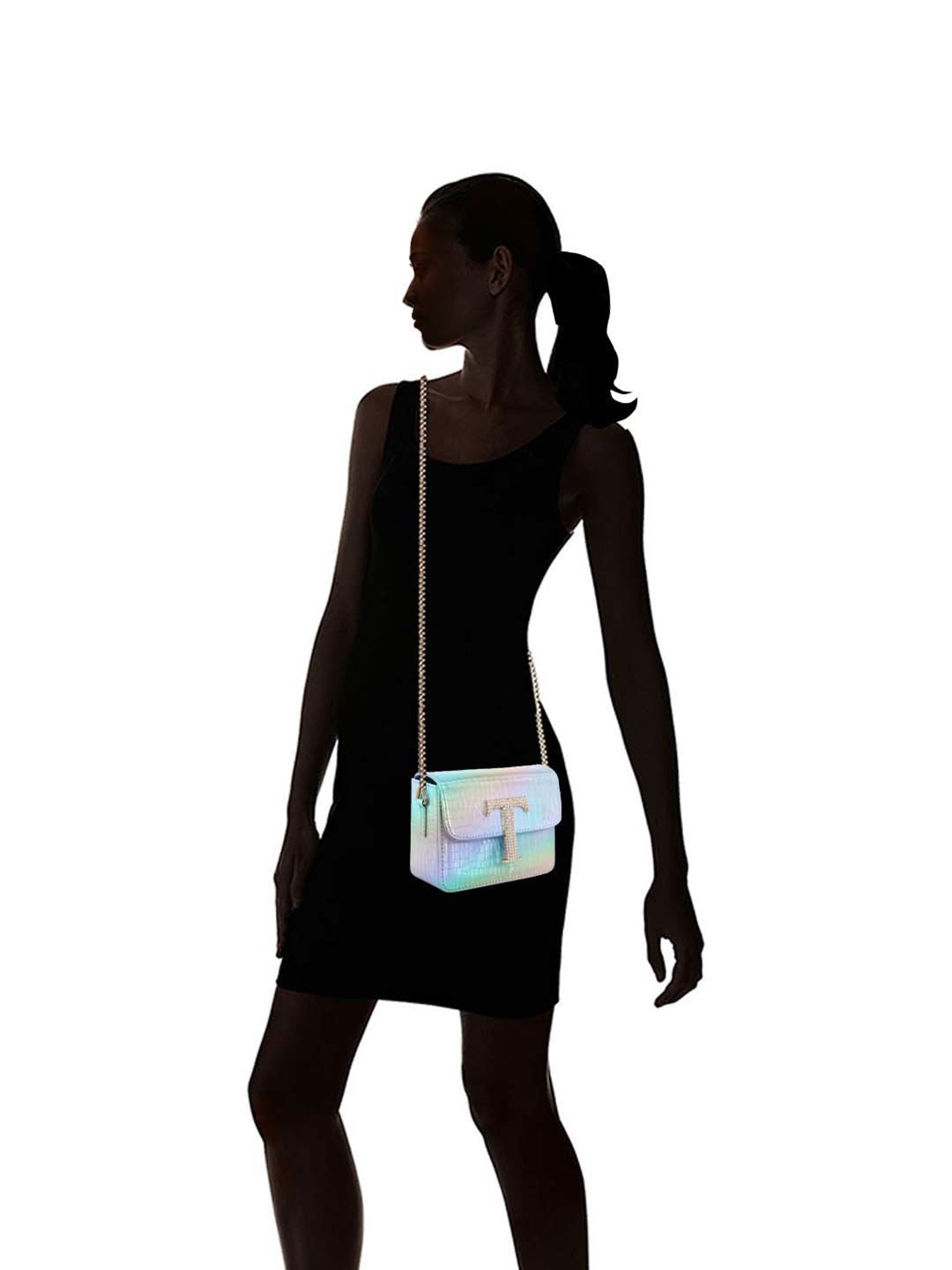 Esbeda Multicolor Textured Small Sling Handbag