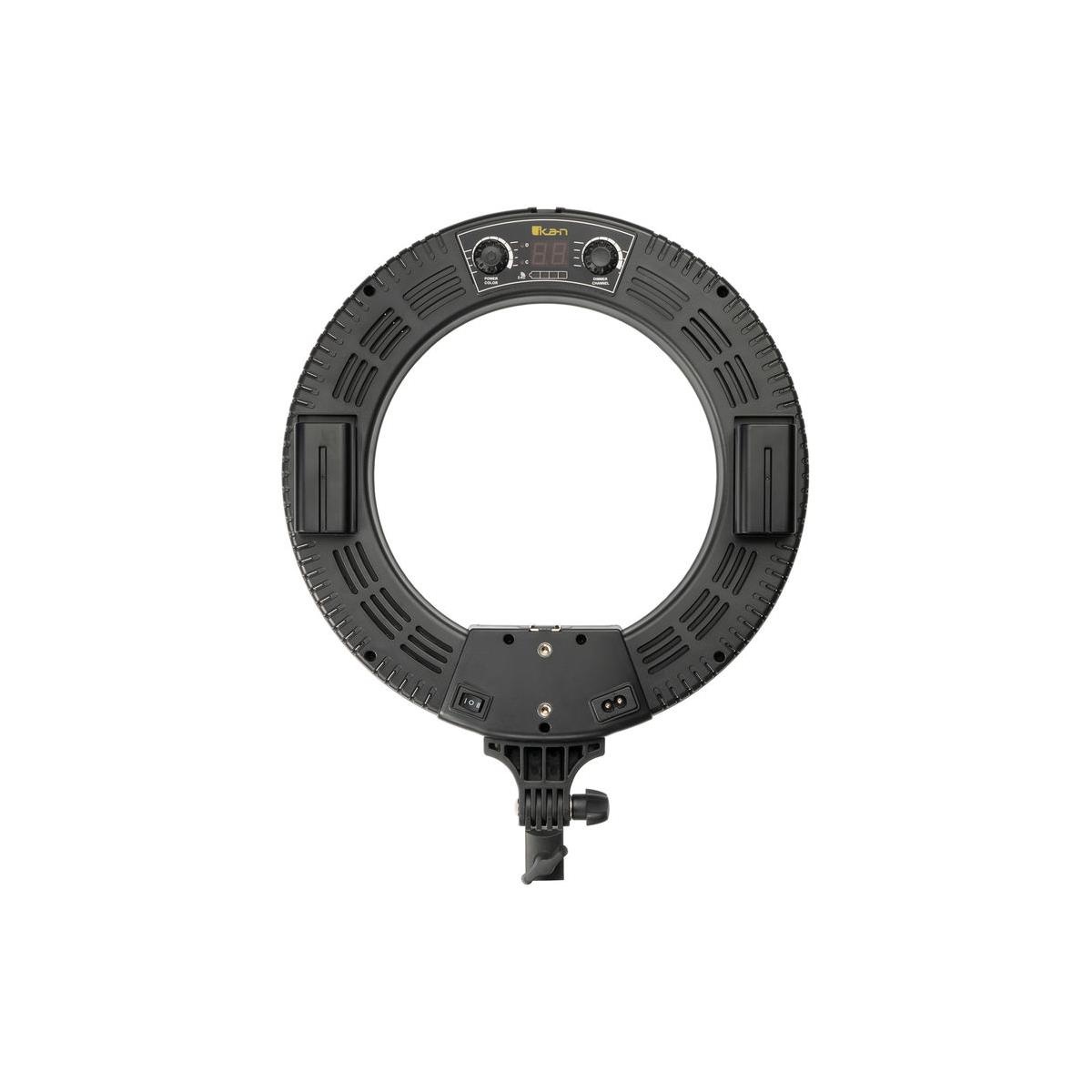 ikan Oryon 14" Bi-Color 3200K-5600K Ring Light with Smart Phone Holder and Bag