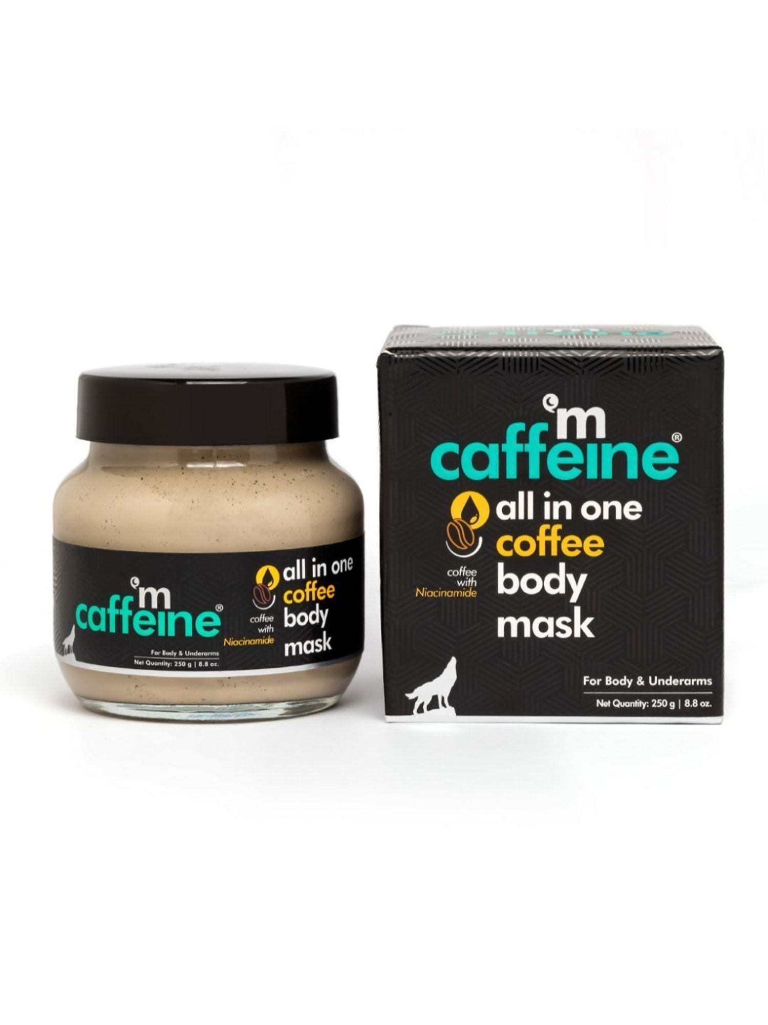 mCaffeine All in One Coffee Body Mask - 250 gm