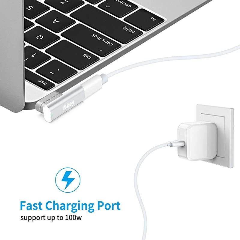 USB C Adapter 20Pins Type C Connector Support USB PD 100W Quick Charge 10Gbs Data Transfer and 4K60 Hz Video Output Compatible with MacBook ProAir and More Type C Devices Silver