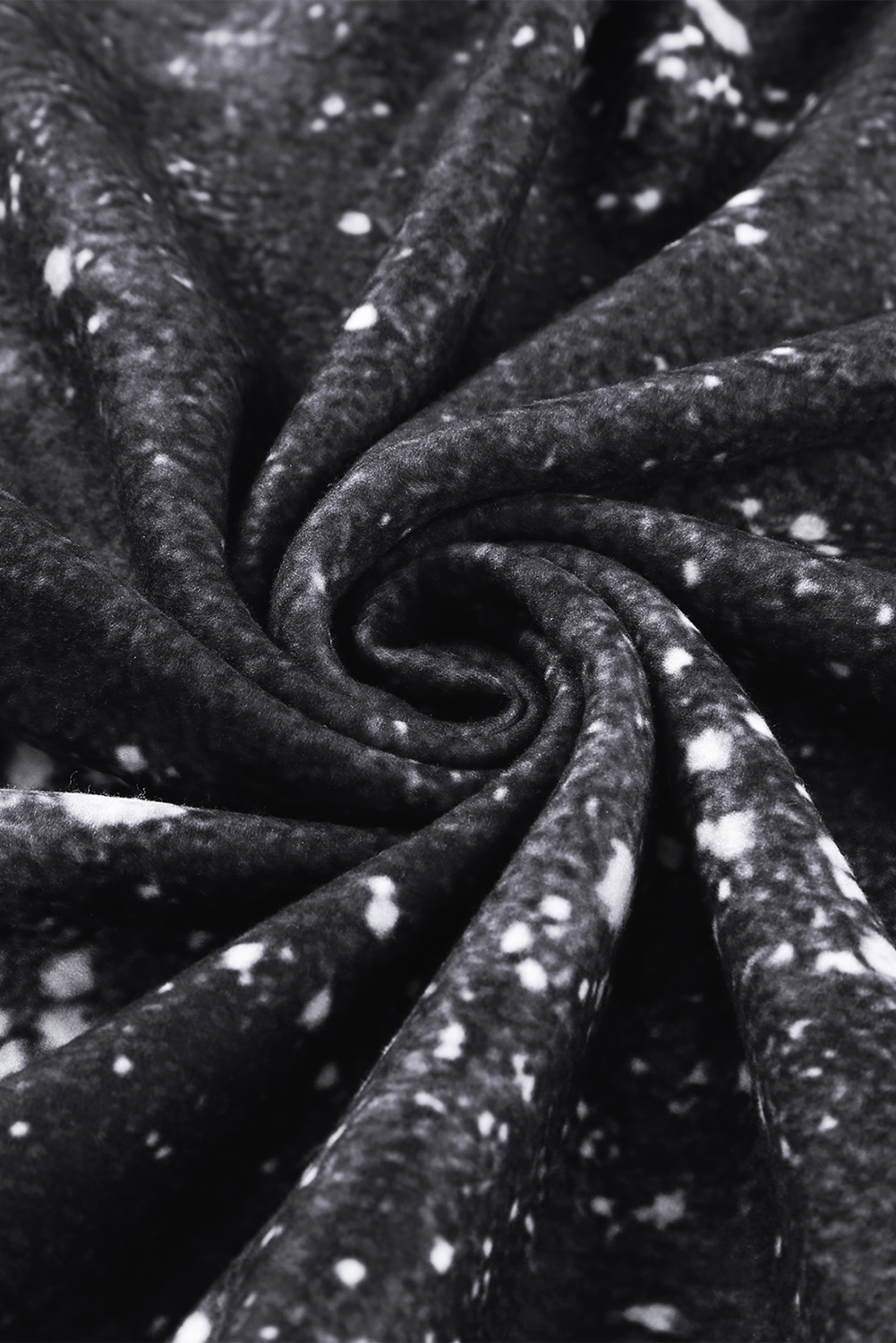 Pink Sequins Candy Cane Round Neck Sweatshirt