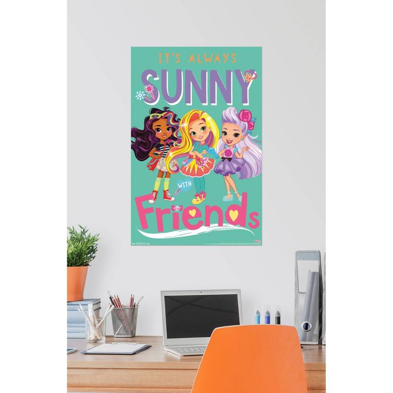 22.375" x 34" Sunny Day - Friends Unframed Wall Poster Print - Trends International