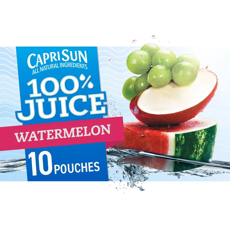 Capri Sun Watermelon - 10pk/6 fl oz Pouches