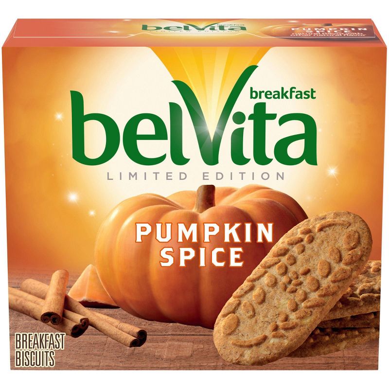 belVita Limited Edition Pumpkin Spice Breakfast Biscuits - 5ct