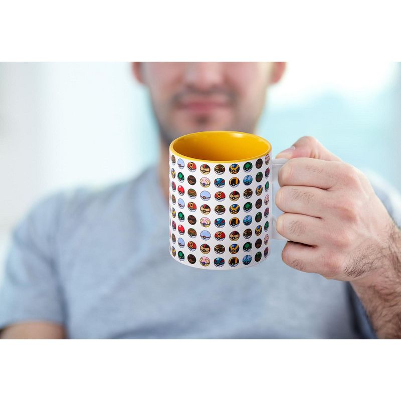 Just Funky Pokemon Multi Pokeball Coffee Mug - 20-Ounces