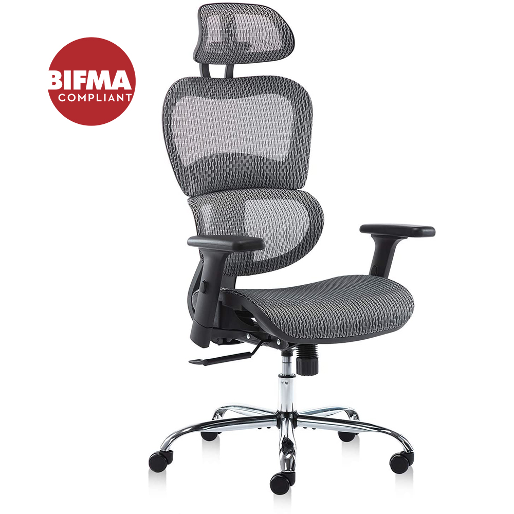 Gaming Chair, Racing Style Computer Desk Chair Padded Armrests Ergonomic Lumbar Support Adjustable Height