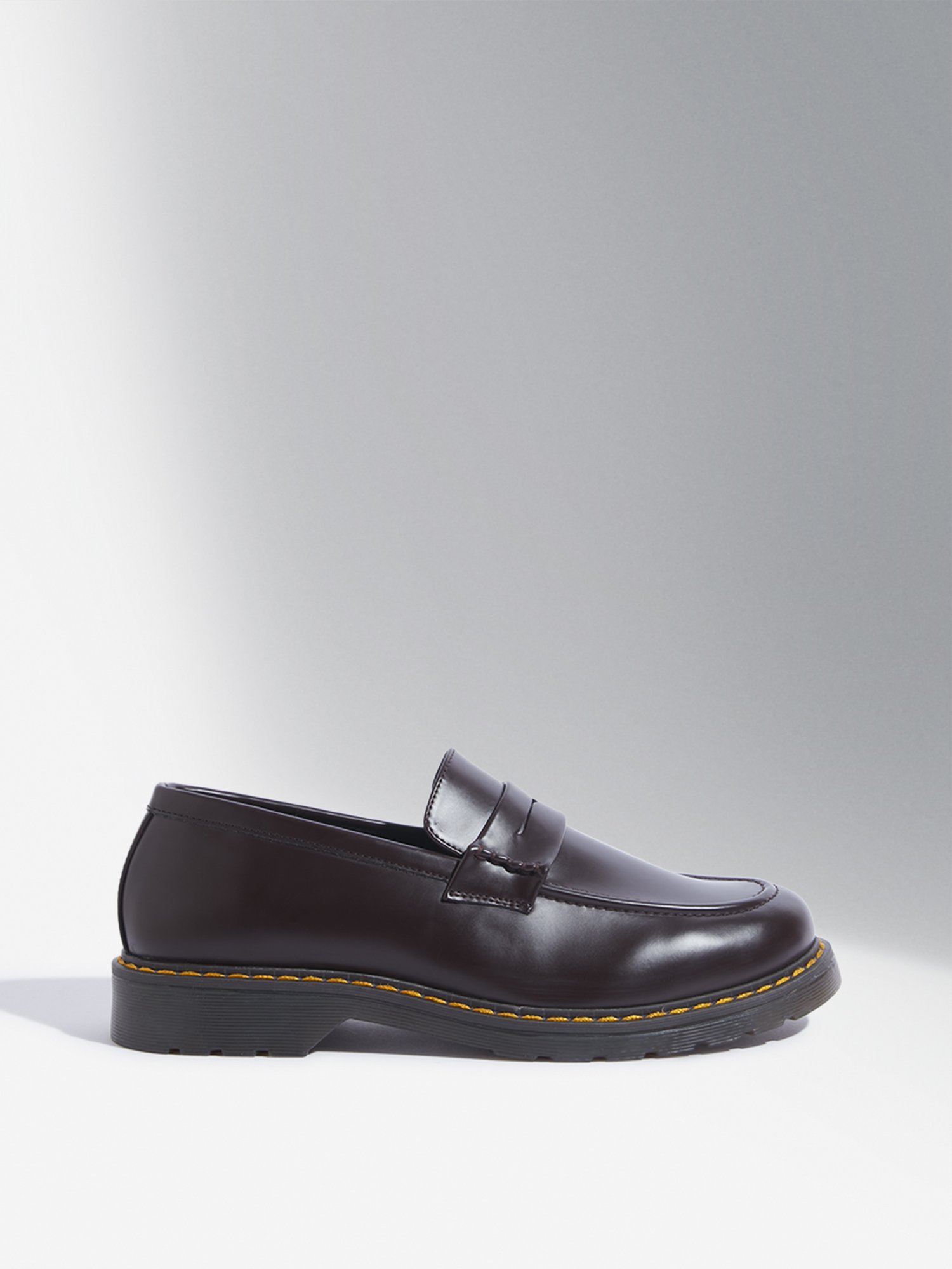 SOLEPLAY by Westside Maroon Penny Loafers
