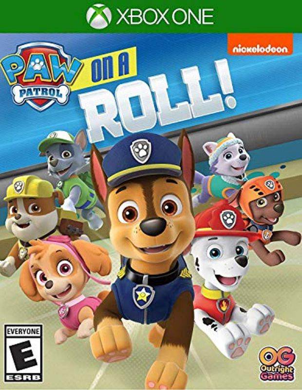 paw patrol on a roll - xbox one