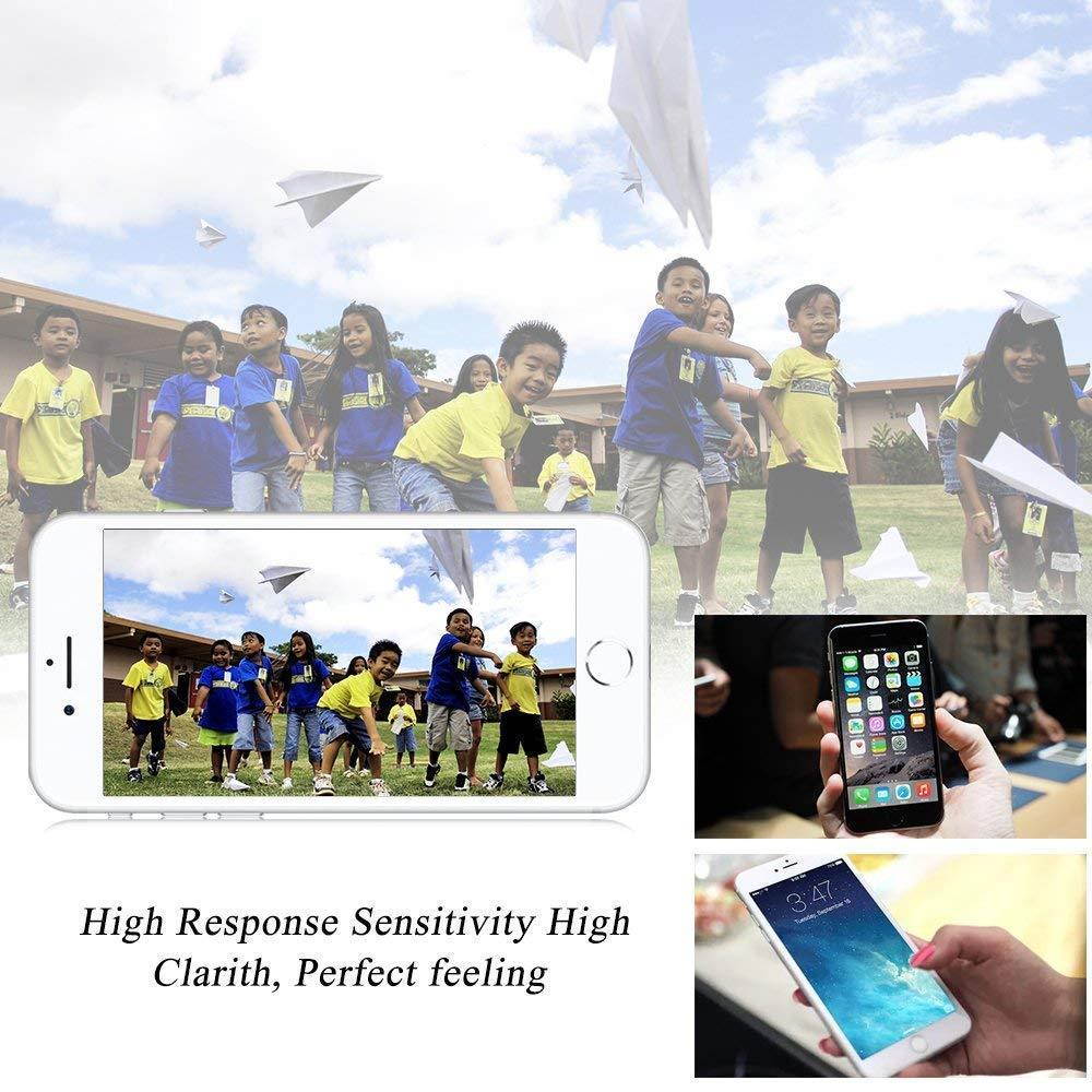 Screen Replacement for iPhone 6 Plus White, LCD Display & Touch Screen Digitizer Frame Cell Assembly Set with Free Repair Tools for iPhone 6 Plus 5.5" White