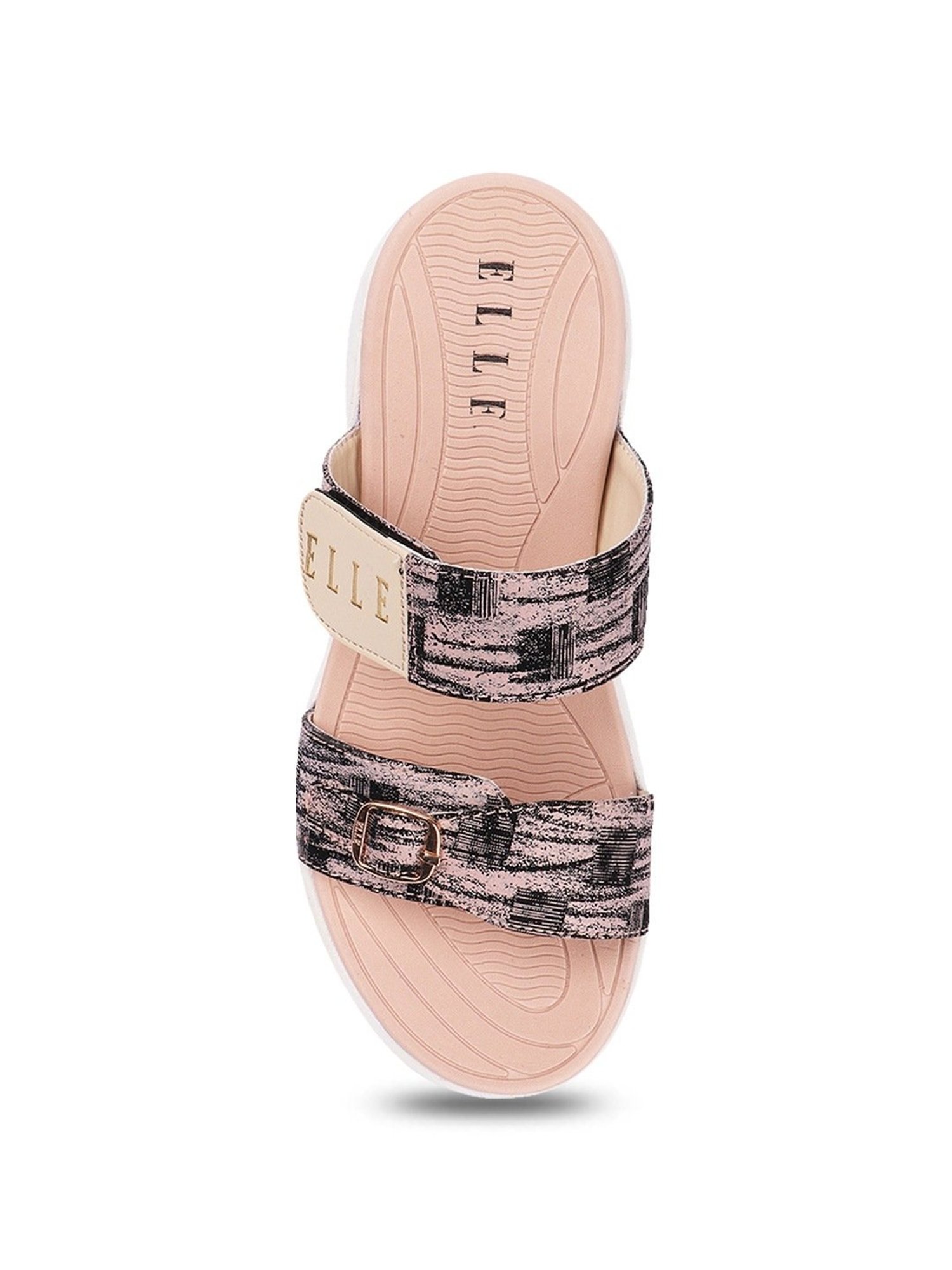 Elle Women's Pink Casual Wedges