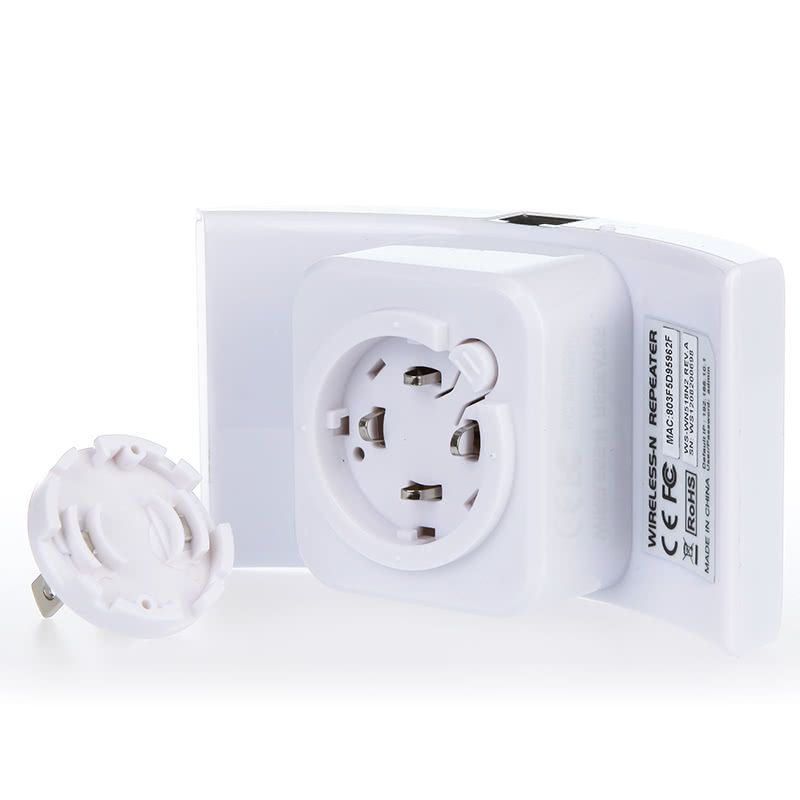 Wireless-N Wifi Repeater 802.11N Network Router Range Expander 300M US Plug