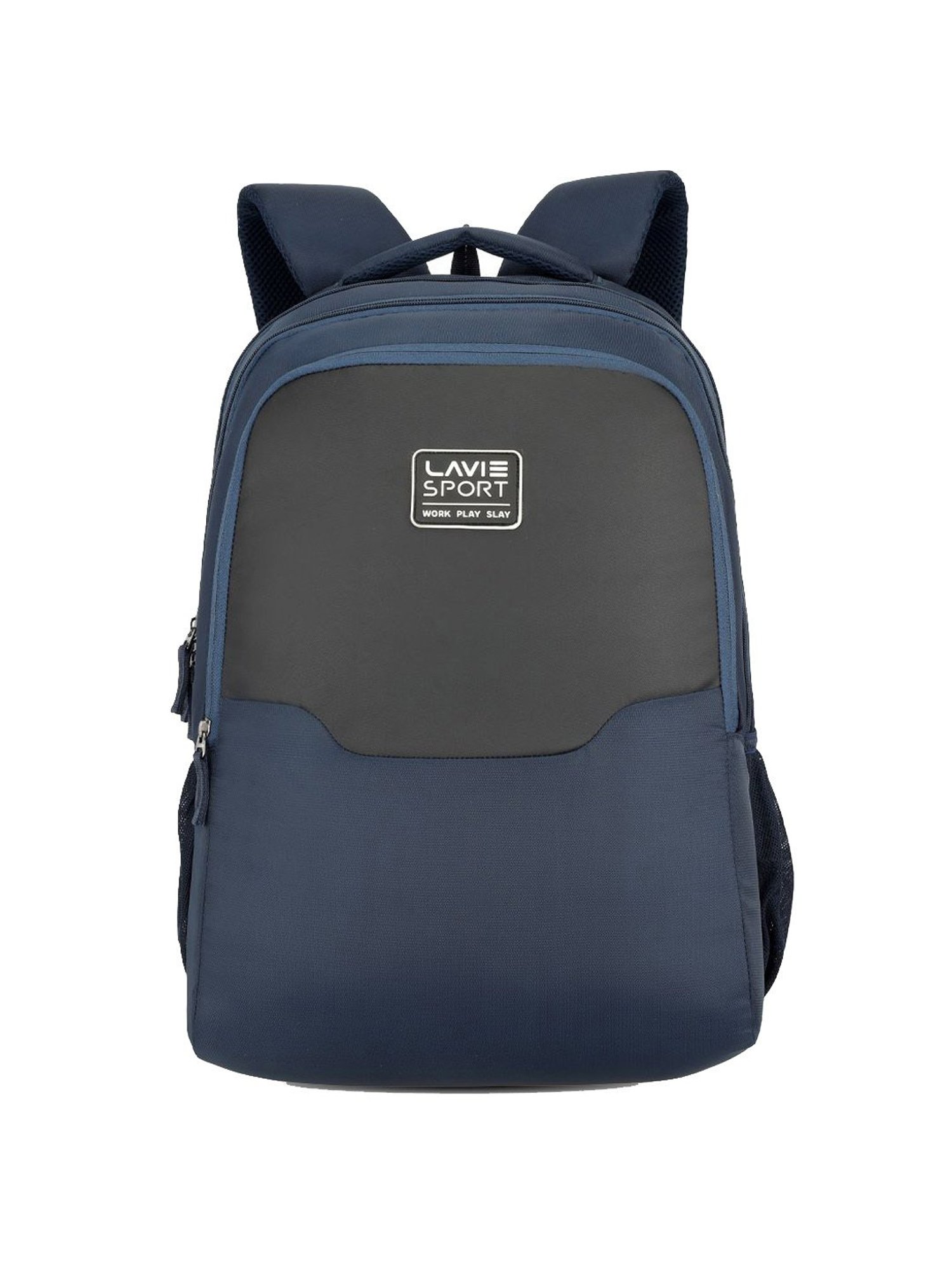 Lavie Sport Urban Navy Polyester Solid Laptop Backpack - 31 Ltrs