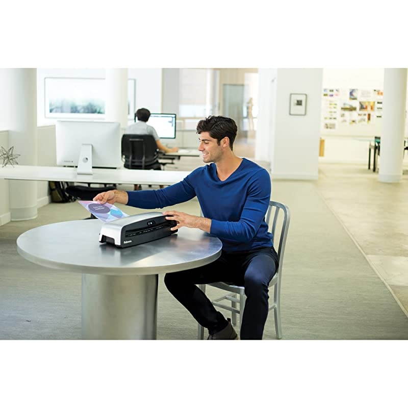 Laminator Neptune 3 125, Rapid 1 Minute Warm-up Laminating Machine, Auto Features with Laminating Pouches (5721401)