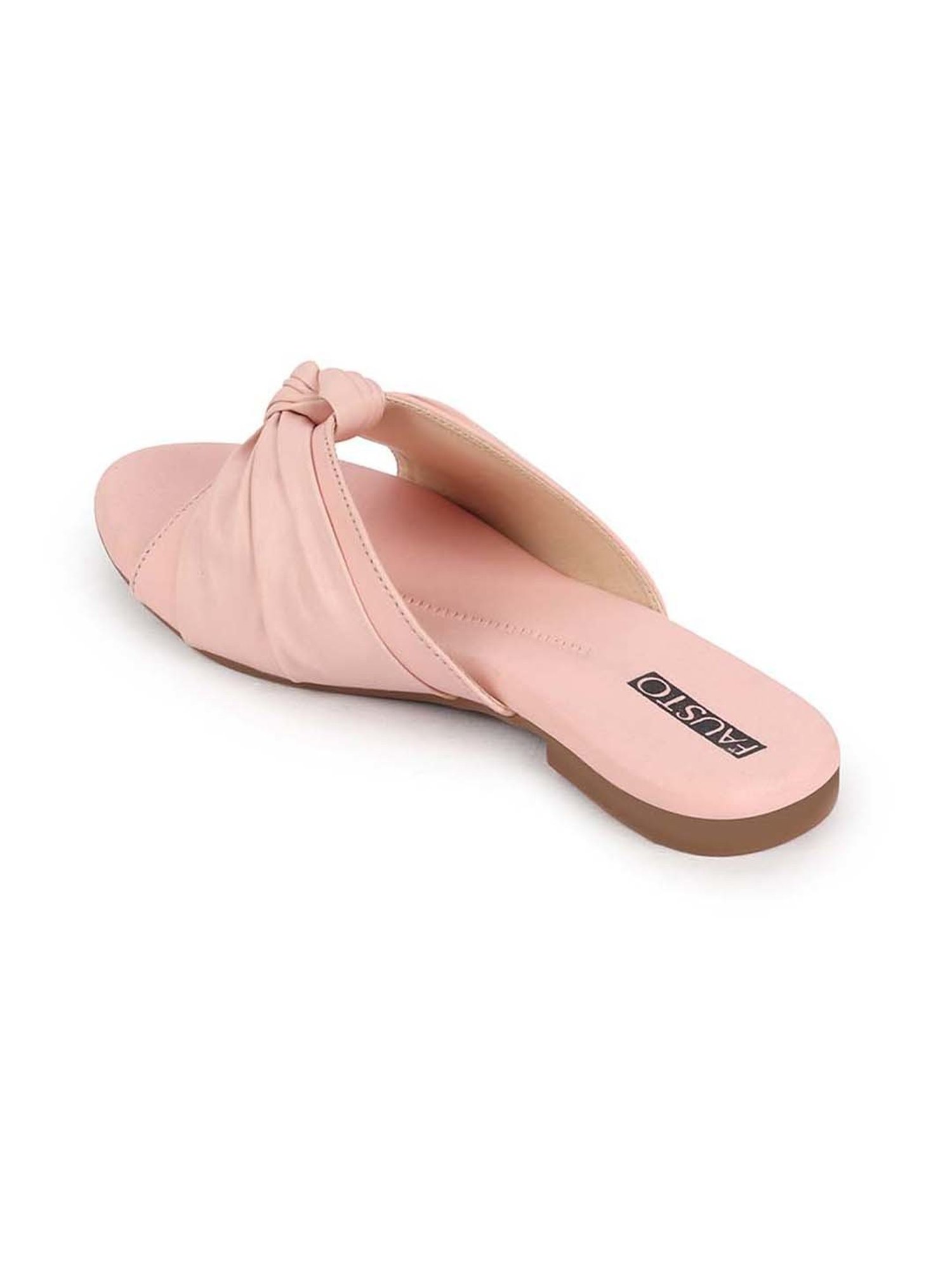 Fausto Women's Pink Casual Sandals