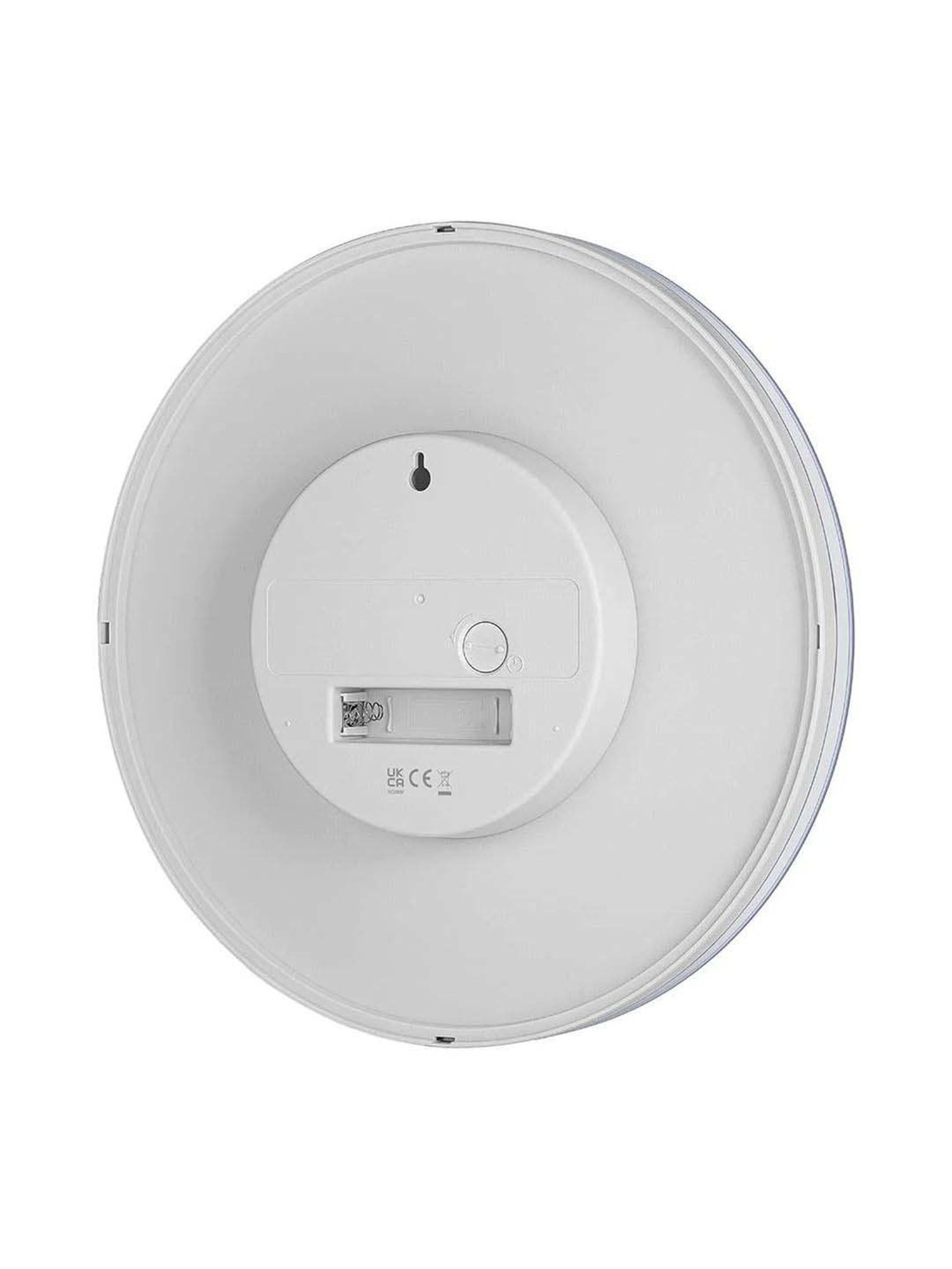 Braun White Classic Analog Wall Clock With Silent Sweeping Quartz Movement