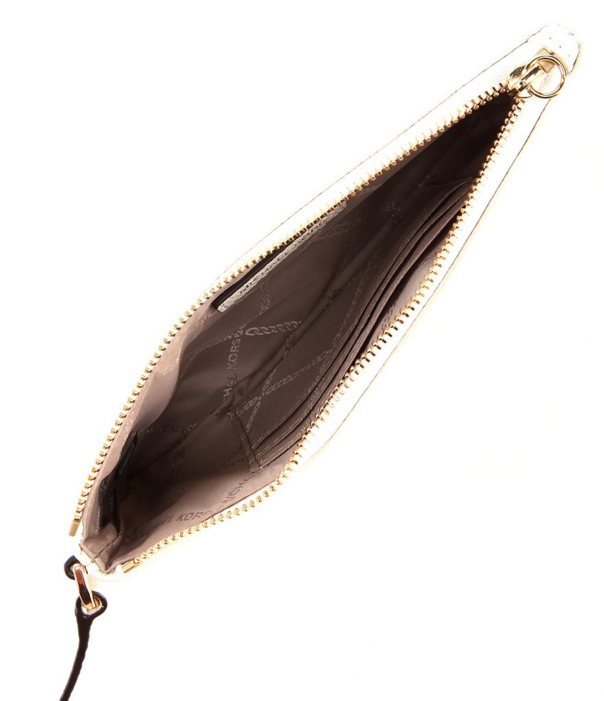 Michael Kors Jet Set Leather Medium Wristlet