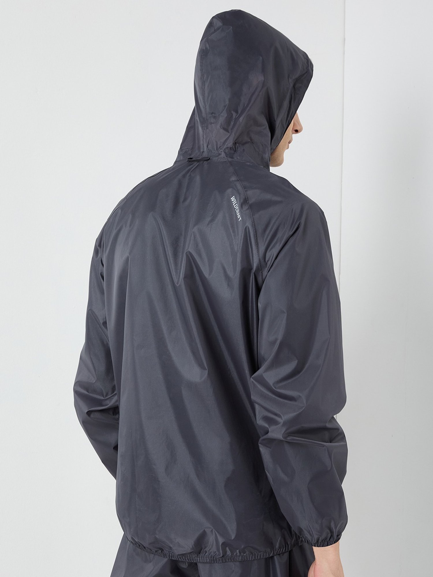 Wildcraft Dark Grey Regular Fit Raincoat Set