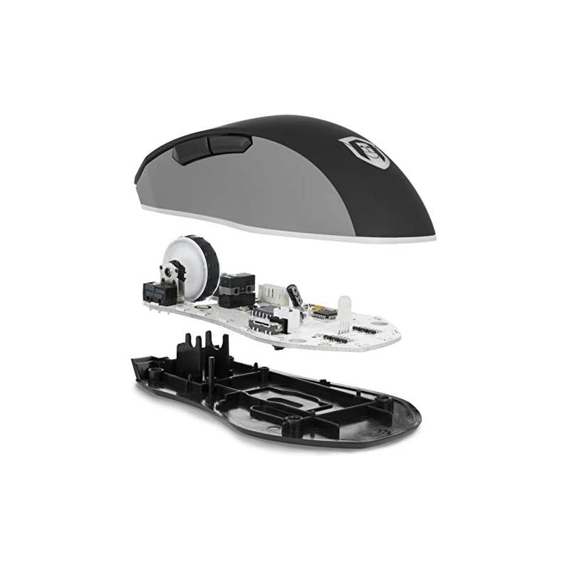 Performance Gaming Mouse - PMW 3360 Optical Sensor - D2F Series Mechanical Switches - PTFE Mouse feet