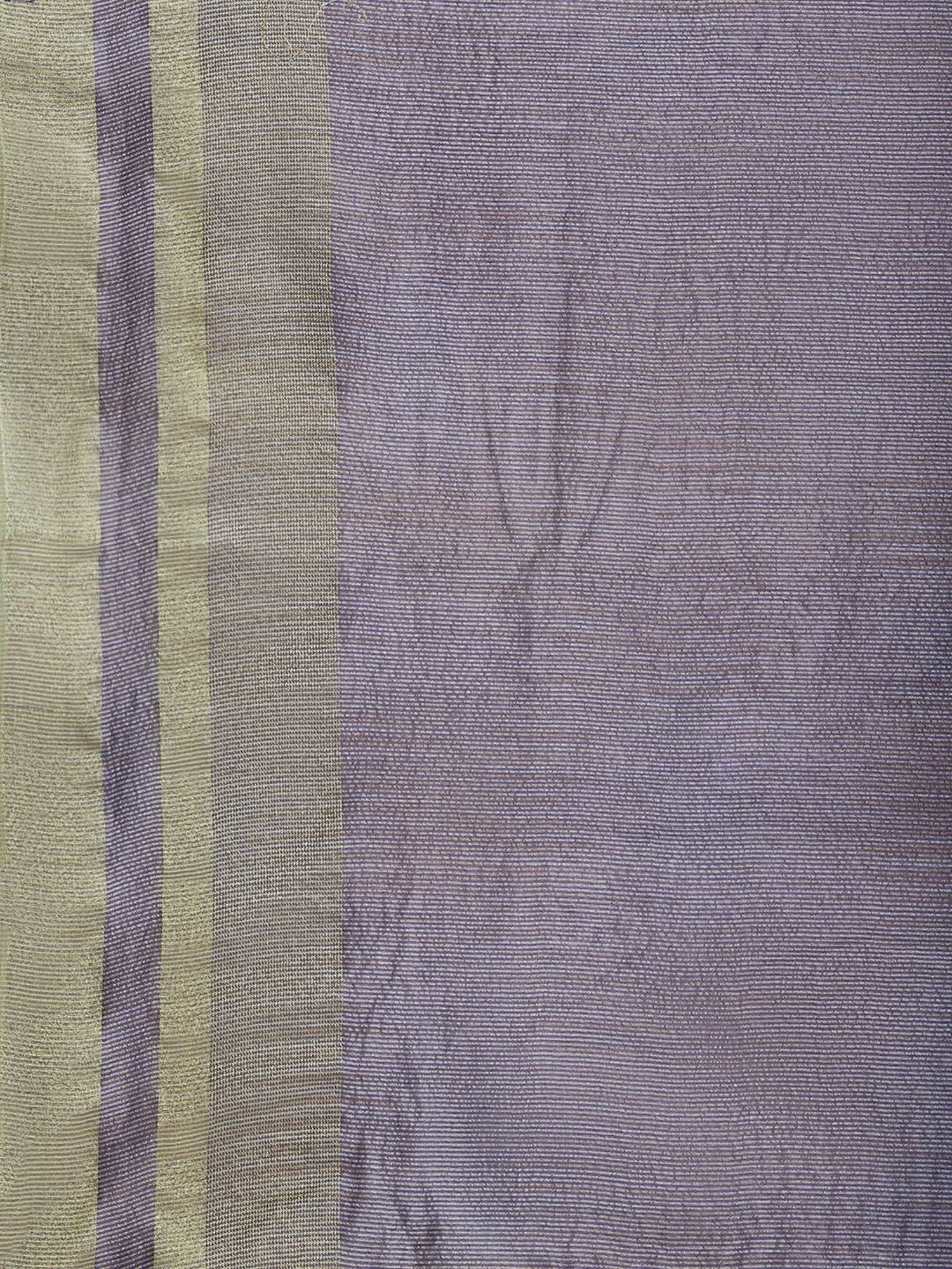 Kalakari India Purple Embroidered Saree With Unstitched Blouse