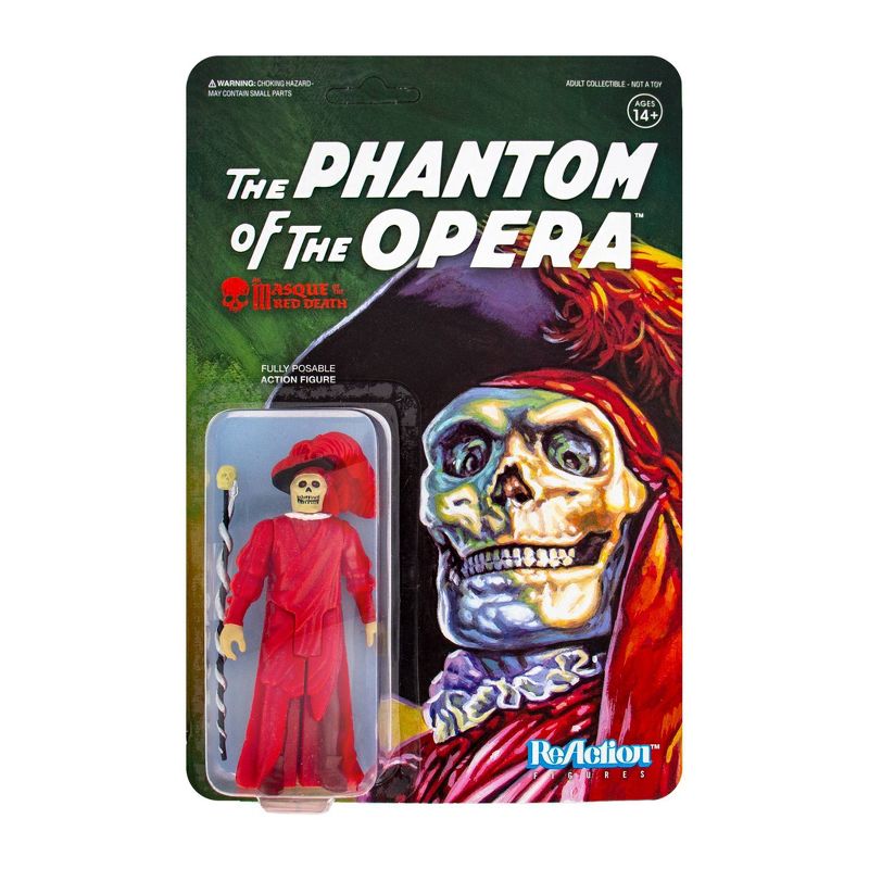 Super7 ReAction Figure - The Mask Of The Red Death