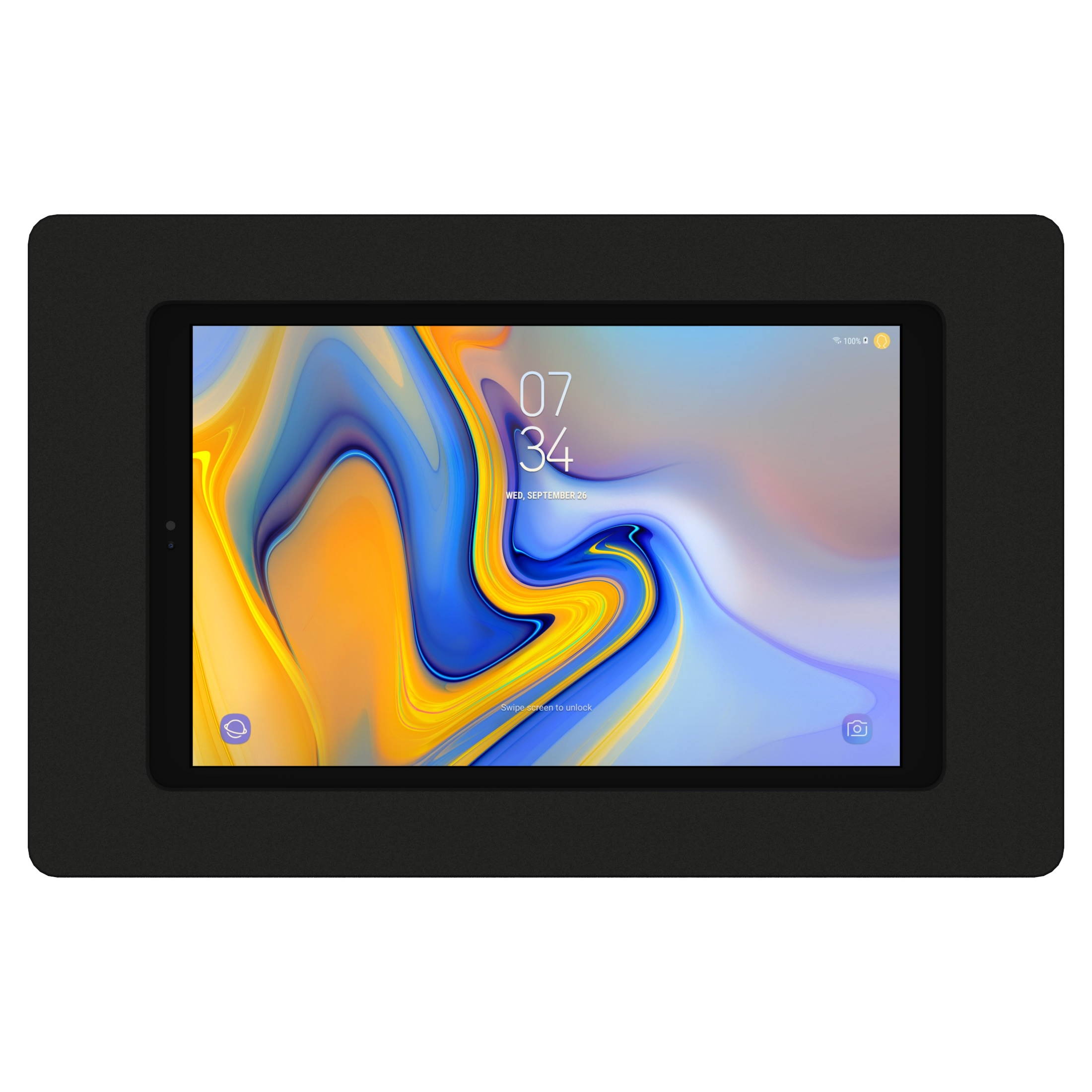 VidaMount Black VESA Enclosure compatible with Samsung Galaxy Tab A 10.5