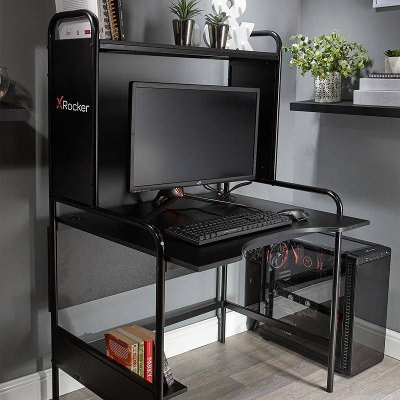Icarus Gaming Desk Black - X Rocker