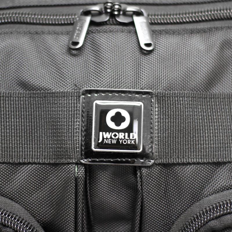 J World Brighton Rolling Duffel Bag - Black
