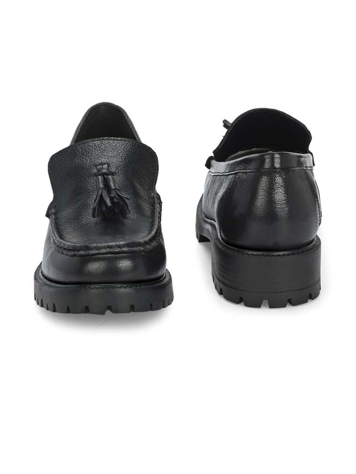 Carlo Romano Women's Black Casual Moccasins