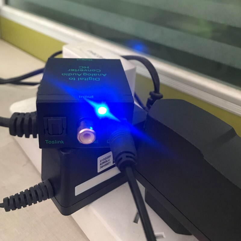 Audio Converter Protable Digital To Analog Audio Converter Adapter For Coaxial Or For Toslink Digital Audio Converter For PS4 TV (1 pcs)