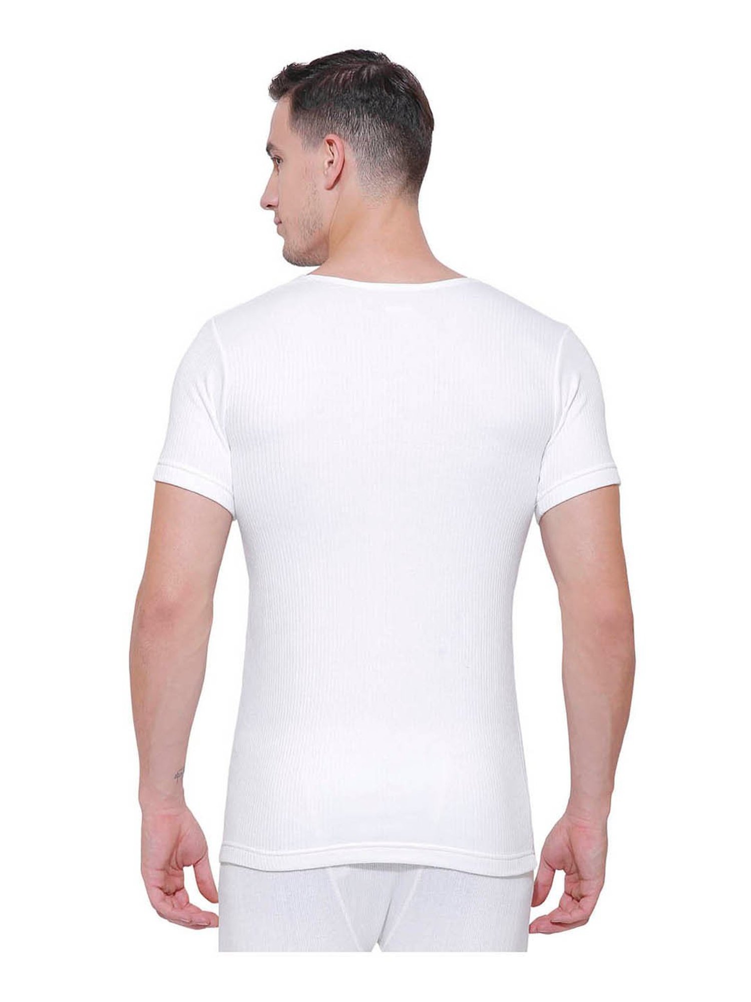 Bodycare Insider Off White Regular Fit Thermal Top