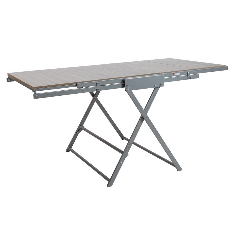 Furinno Turn-N-Tube 4 Tier Multipurpose Open Wood Display Shelf and Bookcase for Living Room, Dining Room, Bedroom, and Office Spaces, Espresso Black