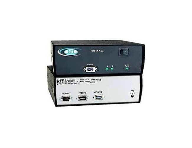 NTI SE-15V-2-2C1U-TTL VGA Video Switch with TTL: 2 Computers Between 1 Monitor w/2-Yr Warranty