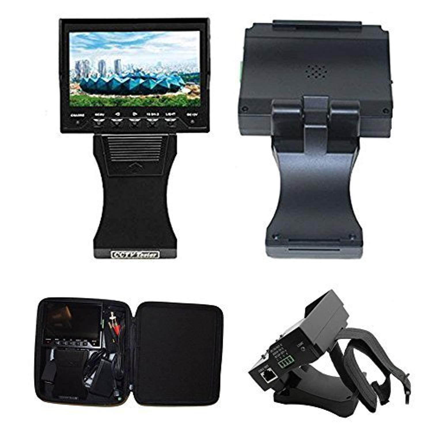 evertech 4.3" tft color lcd cctv video audio security surveillance camera tester