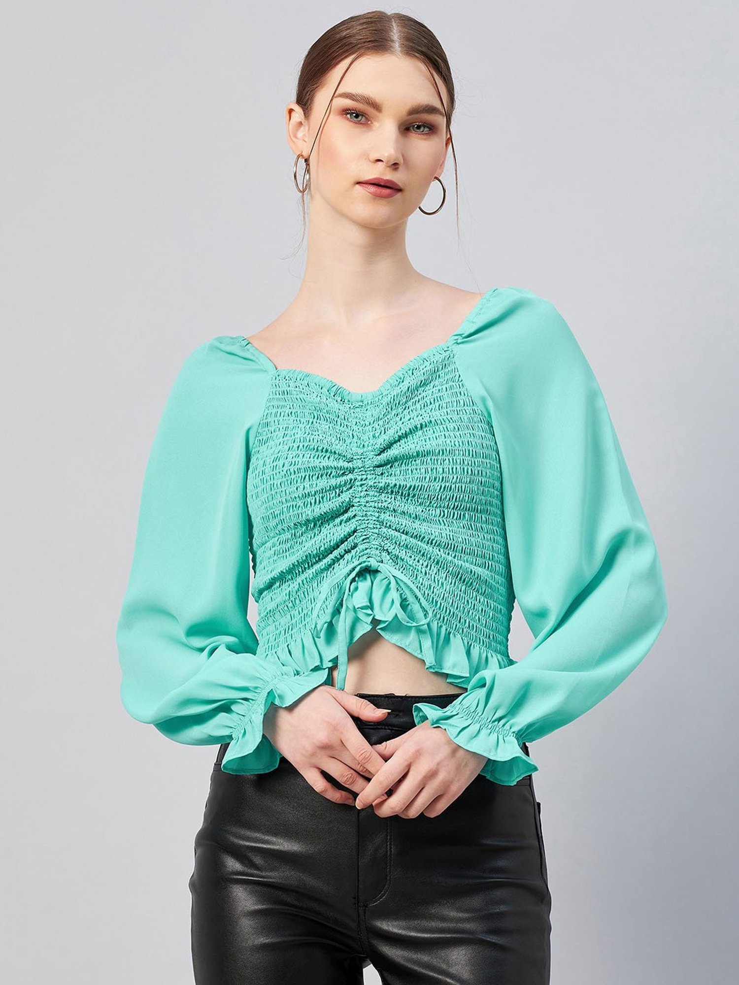 Carlton London Turquoise Top