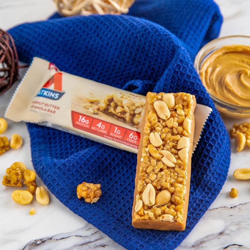 Atkins Granola Meal Bar - Peanut Butter - 5ct