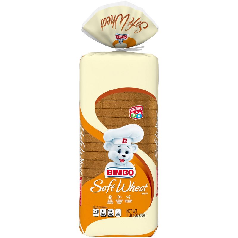 Bimbo Soft Wheat Bread - 20oz