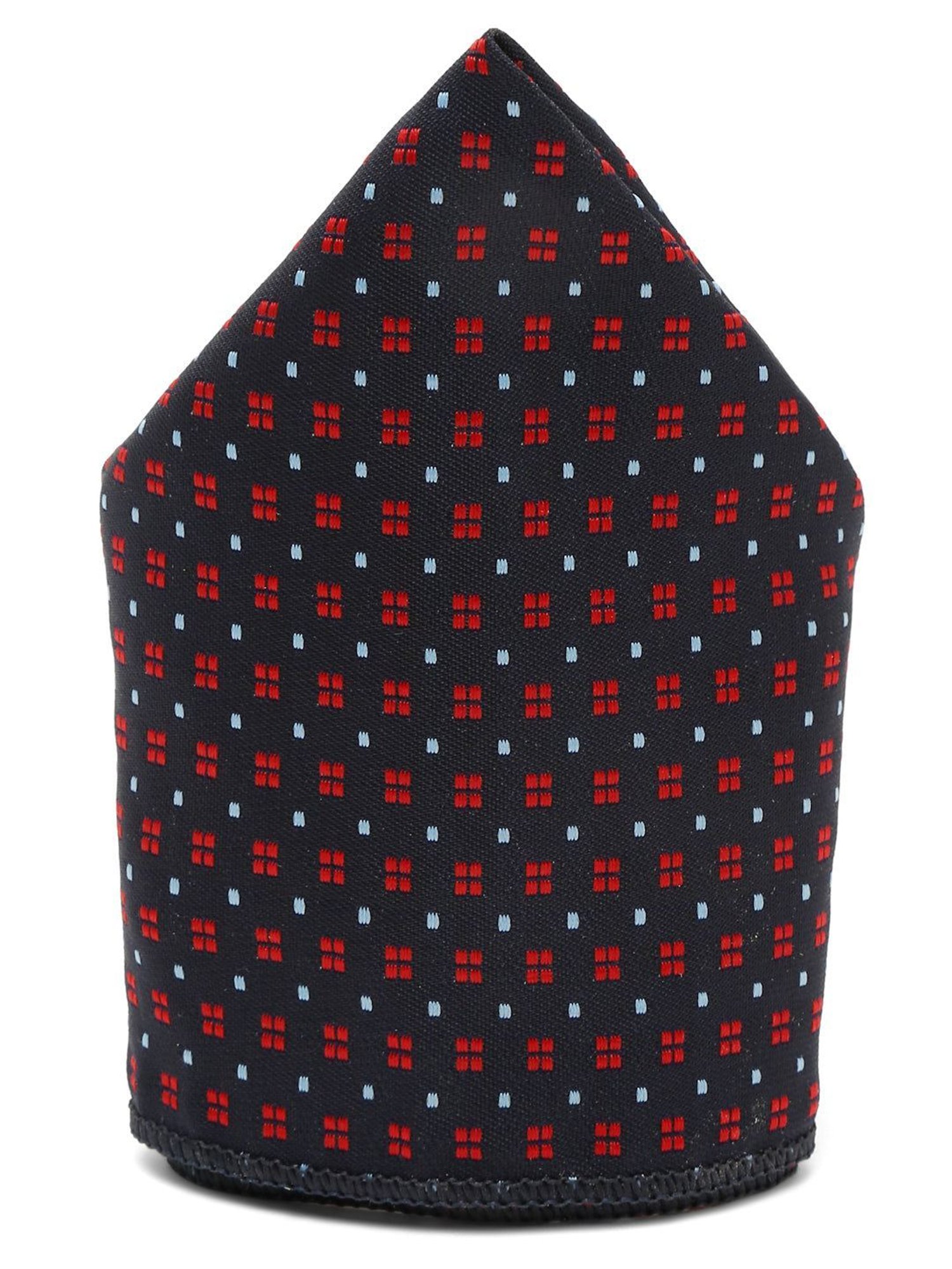 Louis Stitch Navy Embroidered Necktie Gift Set - Set of 5