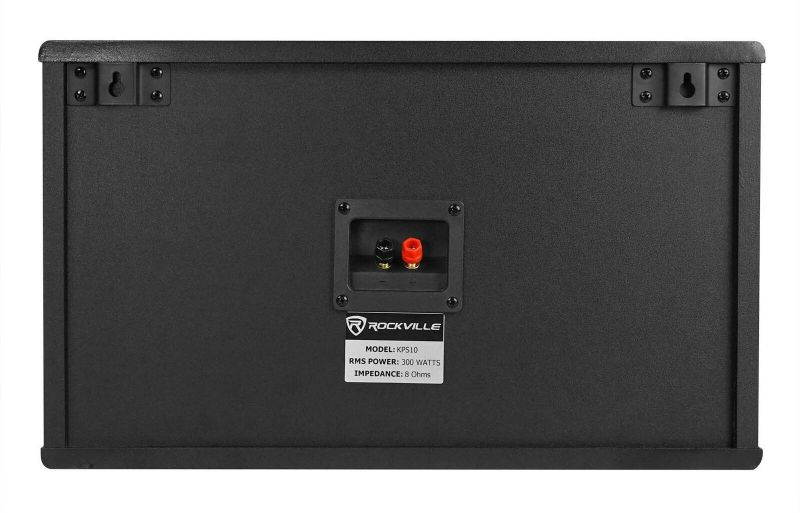 Pair   KPS10 10" 3-Way 1200 Watt Karaoke Speakers+Wall Brackets / MDF!