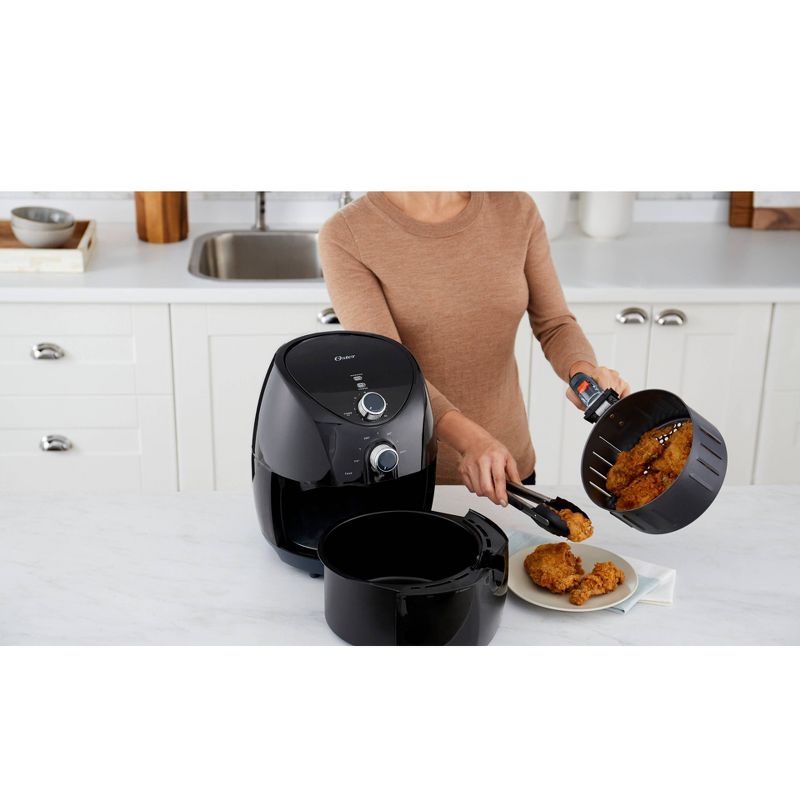 Oster Titanium-Infused DuraCeramic 3.3qt Air Fryer - Black
