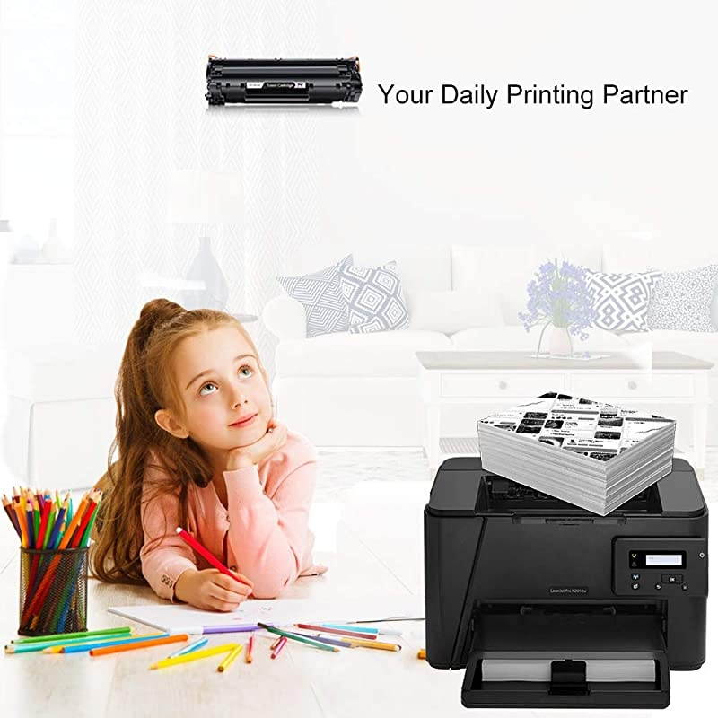 Compatible Toner Cartridge Replacement for HP 83A CF283A Work with HP Laserjet Pro MFP M201dw M225dw M125nw M127fw M127fn Printer (Black,4-Pack)