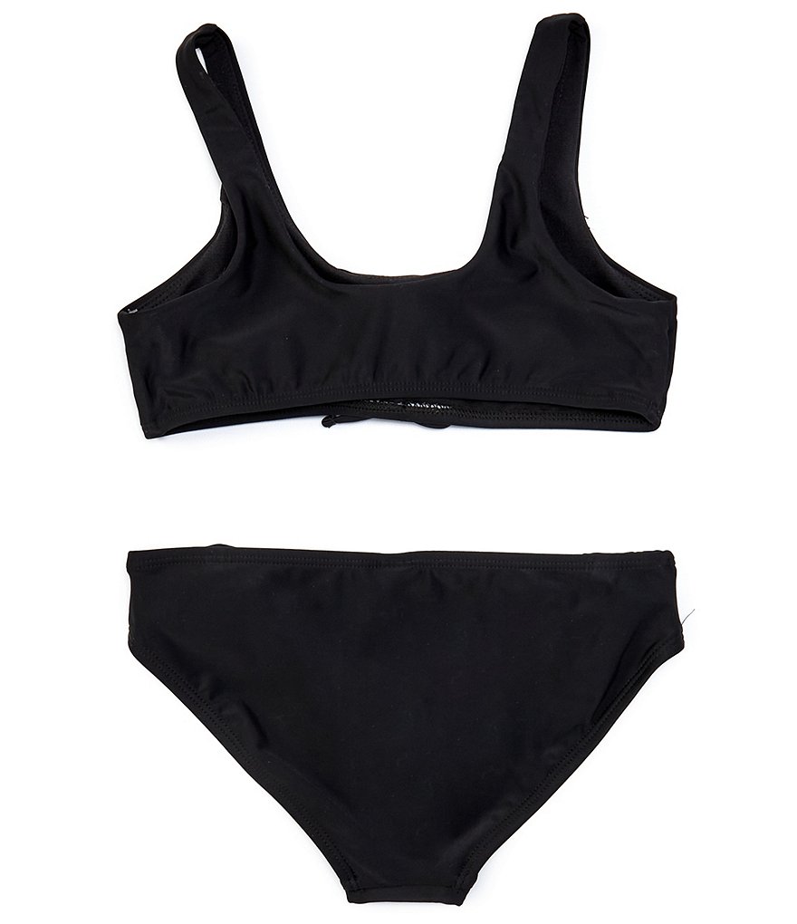 Flapdoodles Big Girls 7-10 Rainbow Tankini & Skirted Two-Piece Swimsuit