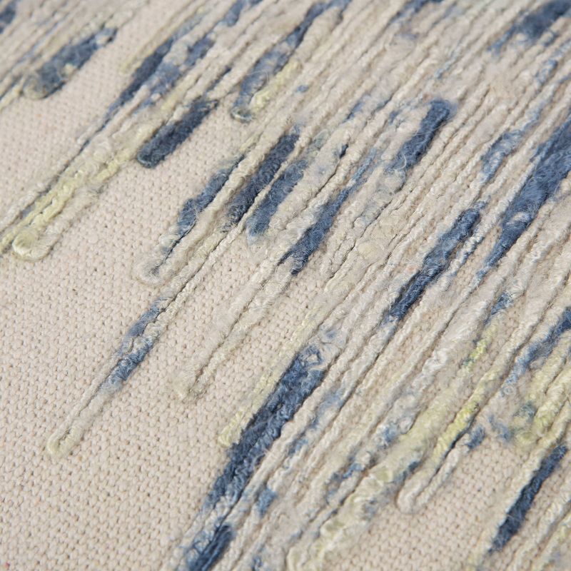 20"x20" Oversize Square Throw Pillow Blue - Rizzy Home