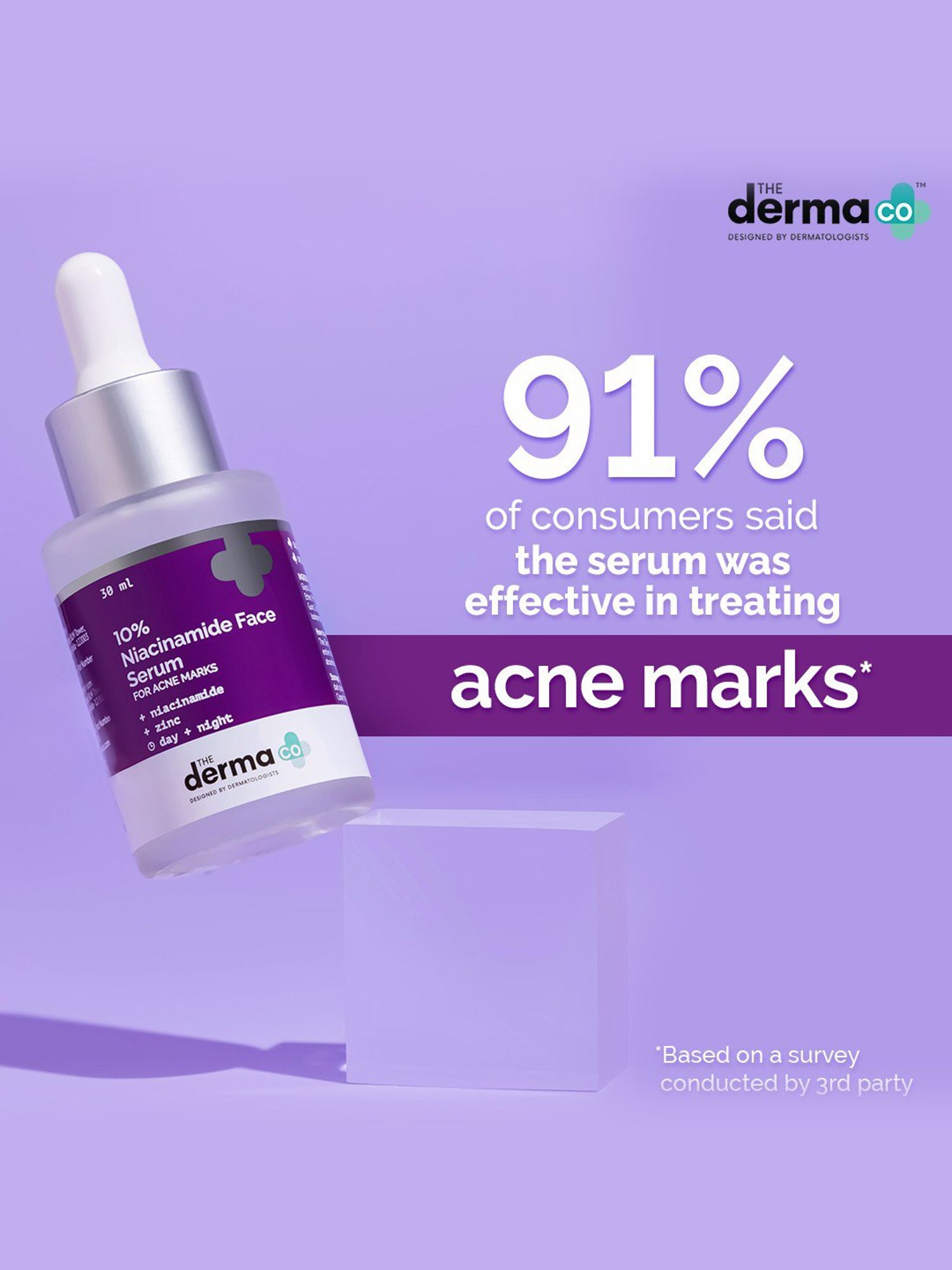 The Derma Co 10% Niacinamide Face Serum - 30 ml