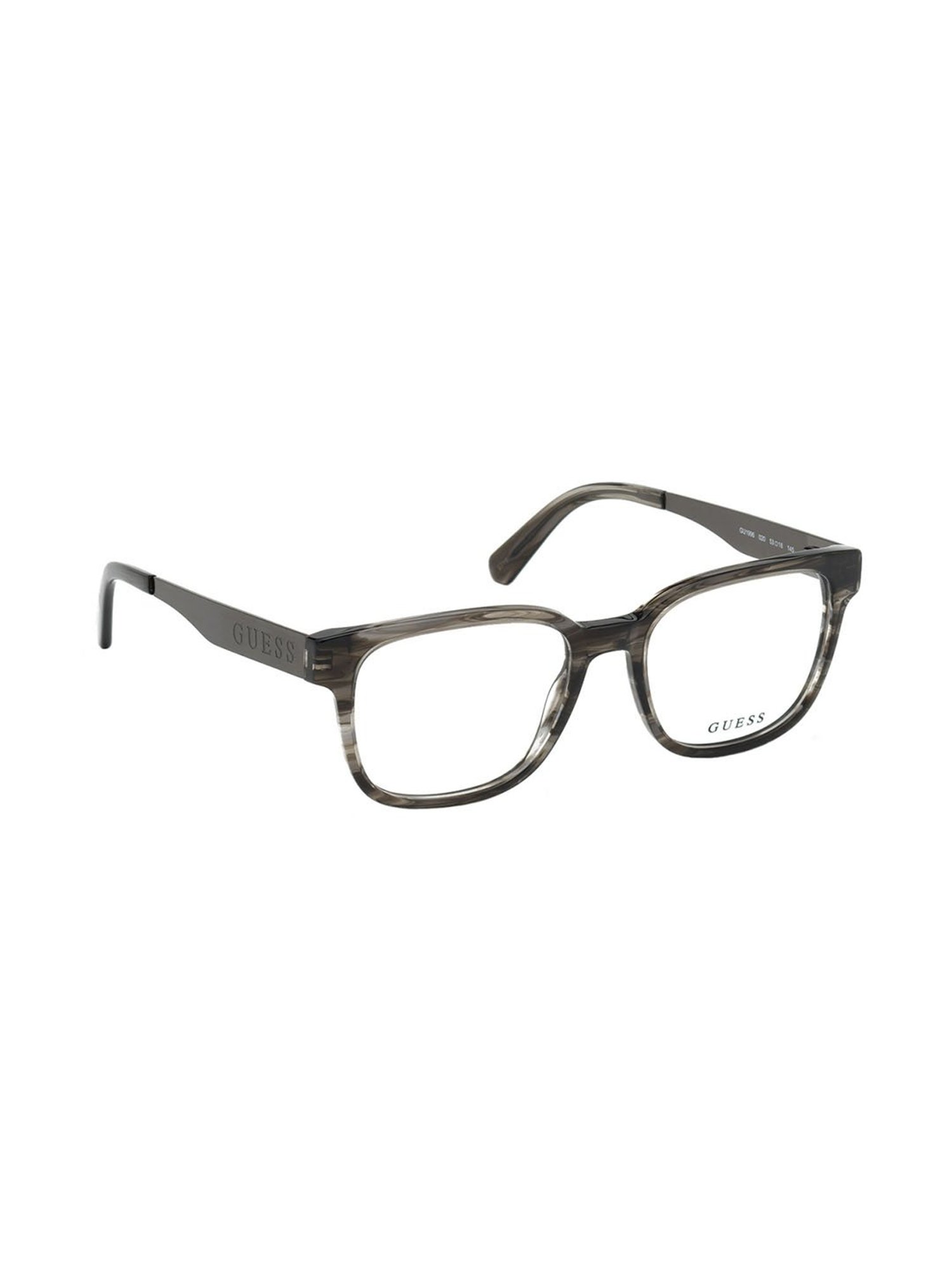 Guess Grey Square Eye Frames for Men