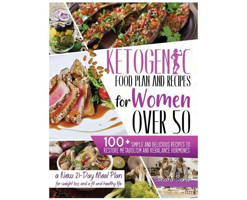 Ketogenic Food Plan and Recipes for Women Over 50 - by  Sandra Beker (Hardcover)