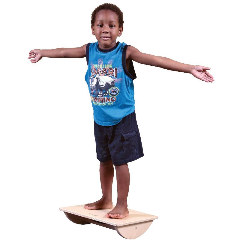 Abilitations 4-Way Tilt Balance Board for Core Strength, 15 x 15 Inches