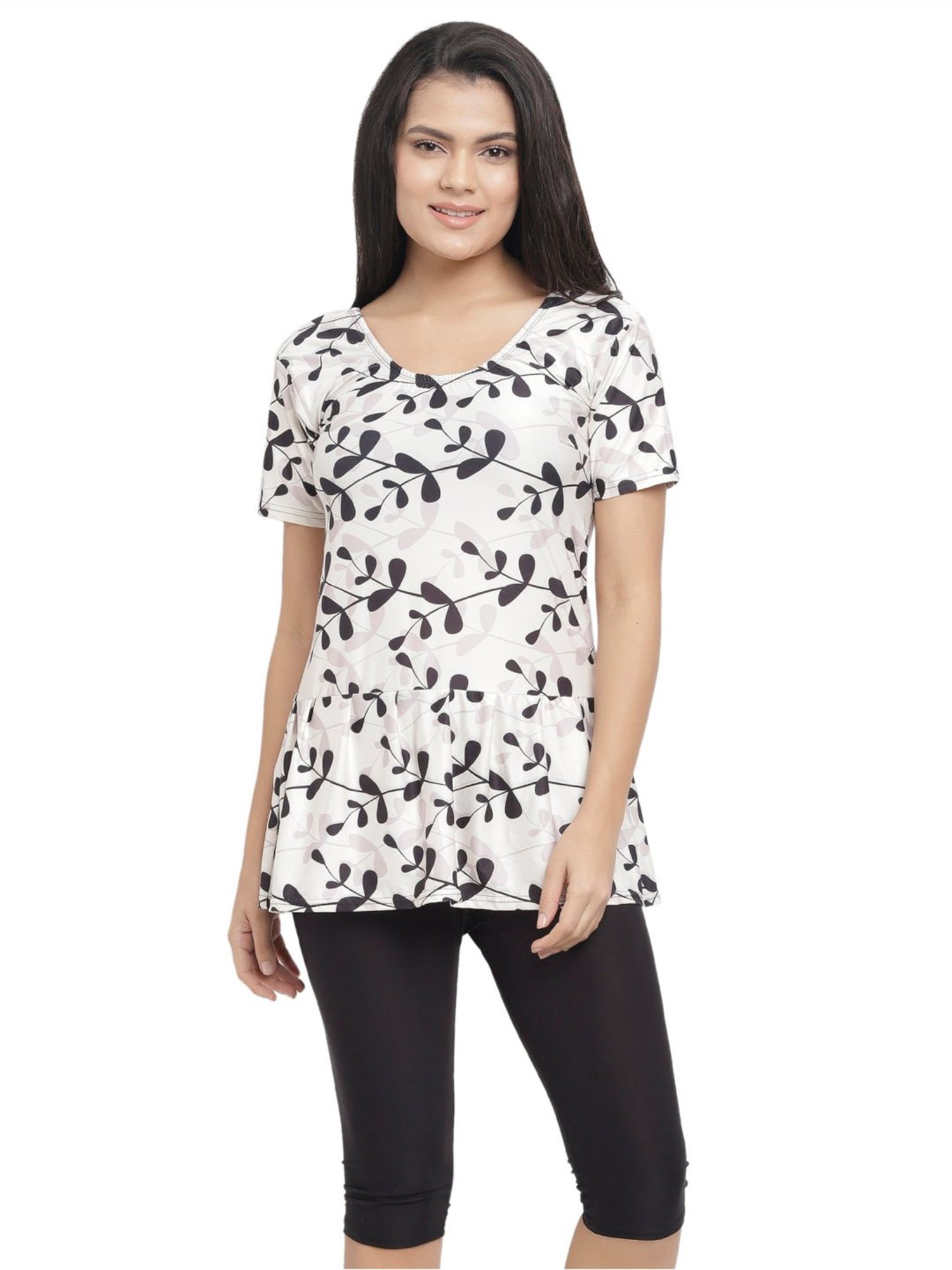 N-Gal Multicolor Printed Swimsuit (Pack Of 2)