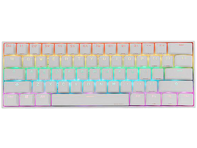 Anne Pro 2 60% Mechanical Keyboard Wired/Wireless Dual Mode Full RGB Double Shot PBT - Brown Switch