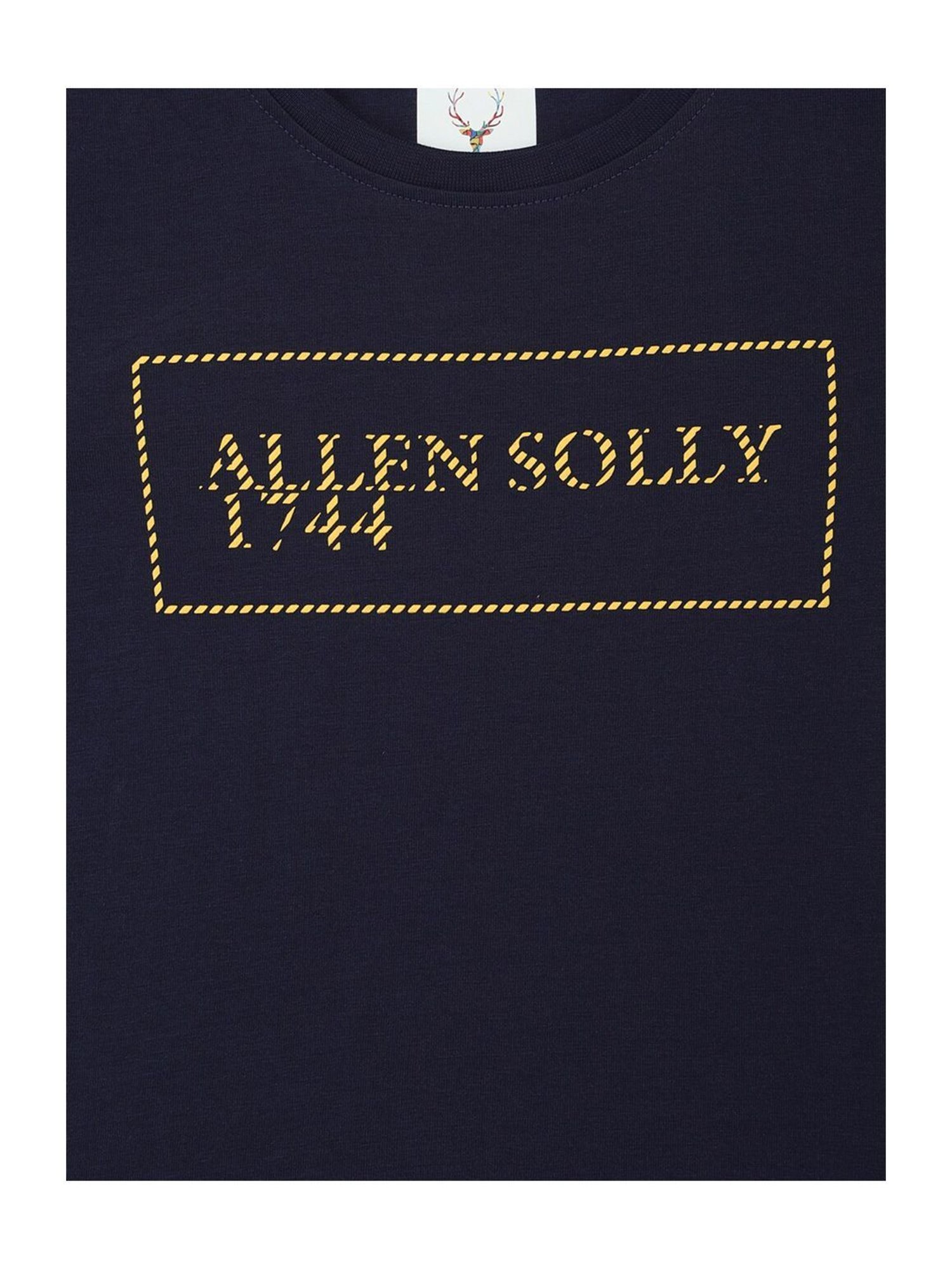 MINIKLUB Boys Blue Printed Full Sleeves T-Shirt